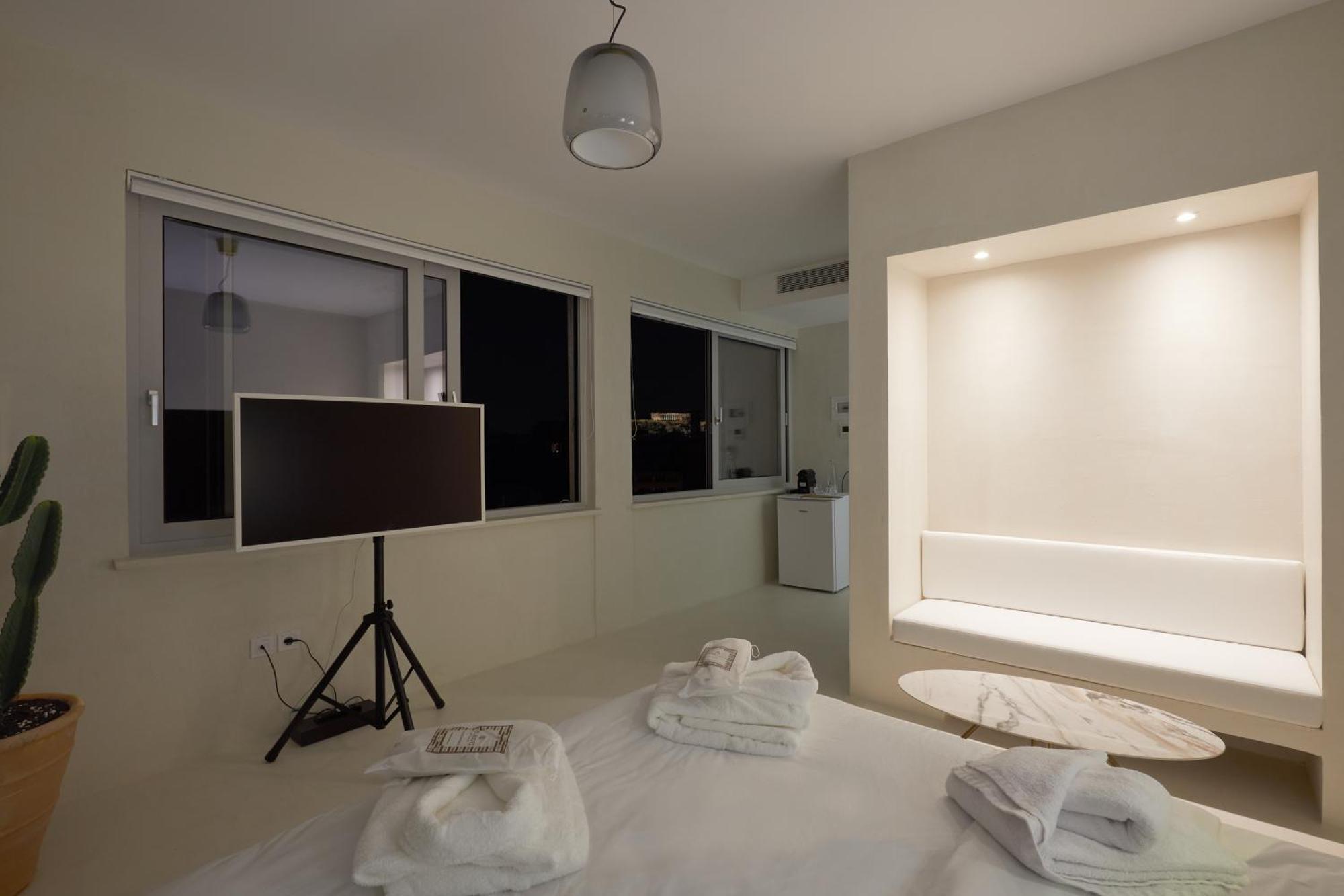 Athens Penthouse Boutique Aparthotel - Acropolis Lycabettus City View Exterior photo